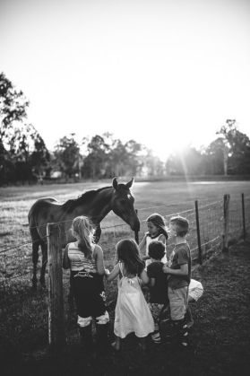 KIDS AND HORSES PIC