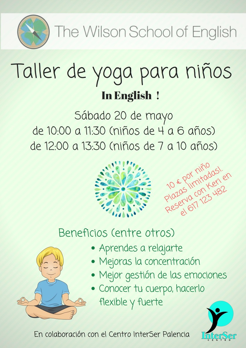 Taller de yoga para niños-Wilson